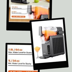 Deluxe Slushy System Frozen Drink Maker